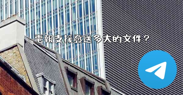 <b>電報支援發送多大的文件？</b>