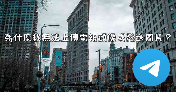 為什麼我無法上傳電報頭像或發送圖片？