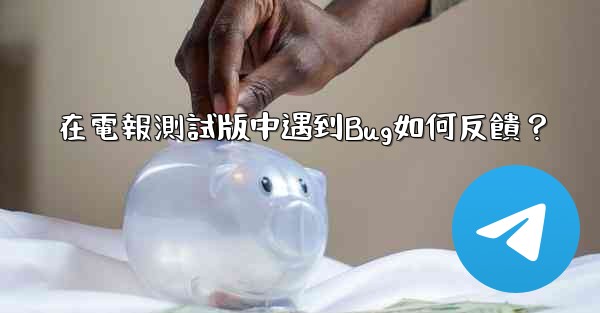 在電報測試版中遇到Bug如何反饋？
