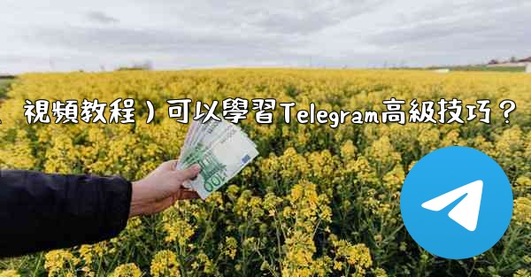 有哪些優質的在線資源（如博客、論壇、視頻教程）可以學習Telegram高級技巧？