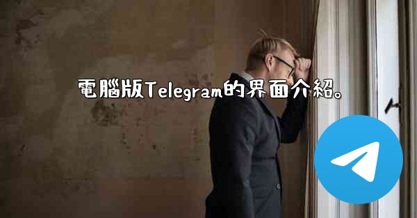 <b>電腦版Telegram的界面介紹。</b>
